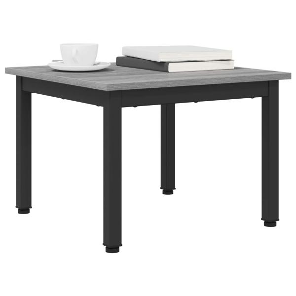 Couchtisch Graues Sonoma 50 x 50 x 36 cm Holzwerkstoff