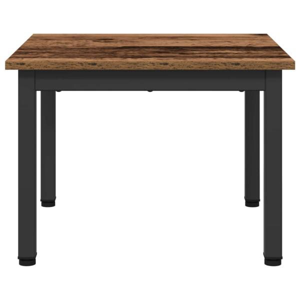 Couchtisch Altholz 50 x 50 x 36 cm Holzwerkstoff