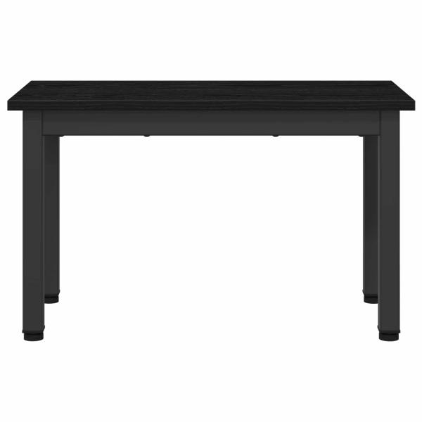 Couchtisch Schwarz Eichen-Optik 60 x 30 x 36 cm Holzwerkstoff