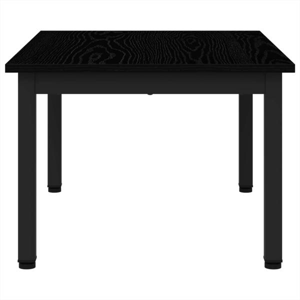 Couchtisch Schwarz Eichen-Optik 70 x 50 x 36 cm Holzwerkstoff