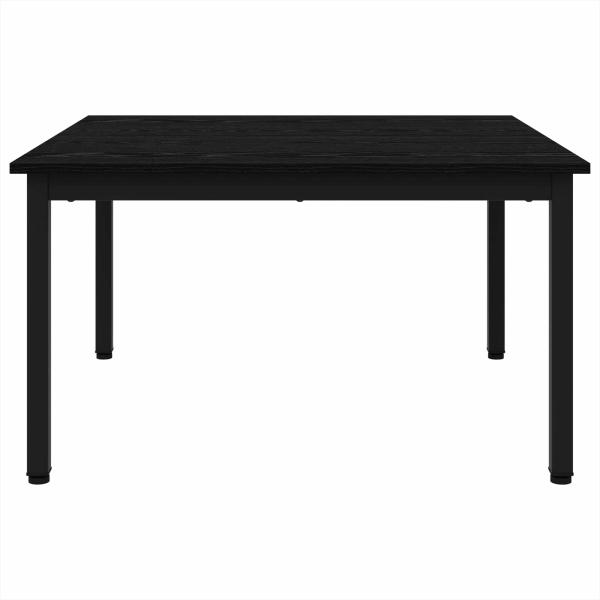 Couchtisch Schwarz Eichen-Optik 80 x 80 x 45 cm Holzwerkstoff