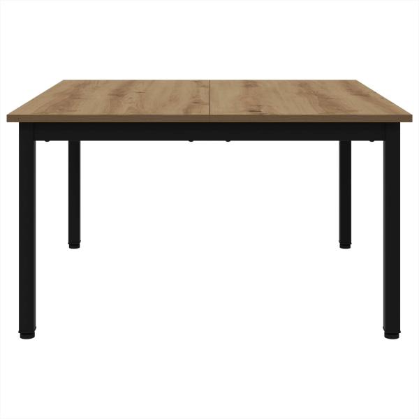 Couchtisch Kunsthandwerk Eiche 80 x 80 x 45 cm Holzwerkstoff