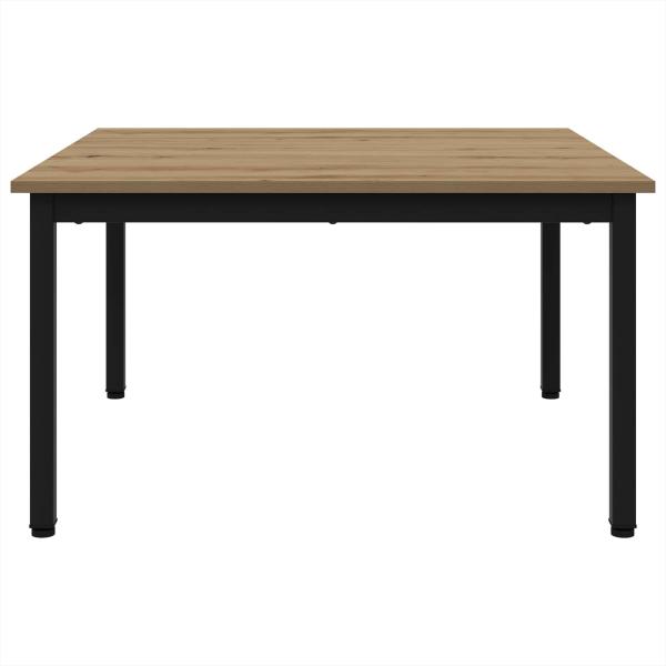 Couchtisch Kunsthandwerk Eiche 80 x 80 x 45 cm Holzwerkstoff