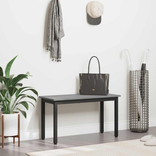 Bank Graues Sonoma 80 x 35 x 45 cm Holzwerkstoff