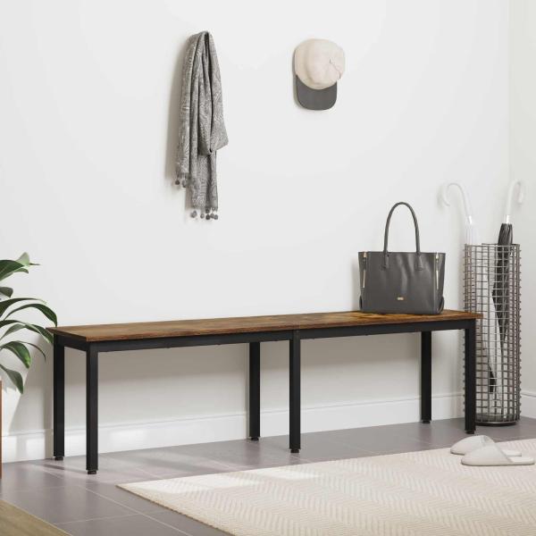 Bank Raucharbe 160 x 35 x 45 cm Holzwerkstoff