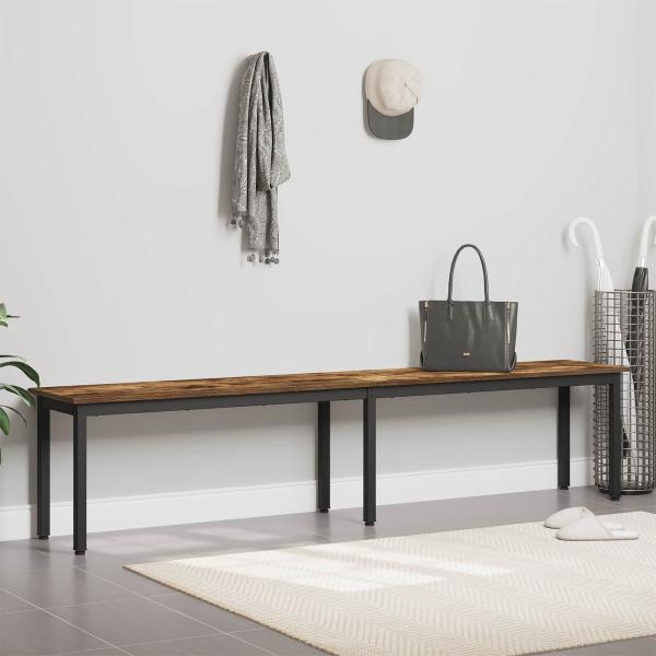 Bank Raucharbe 200 x 35 x 45 cm Holzwerkstoff