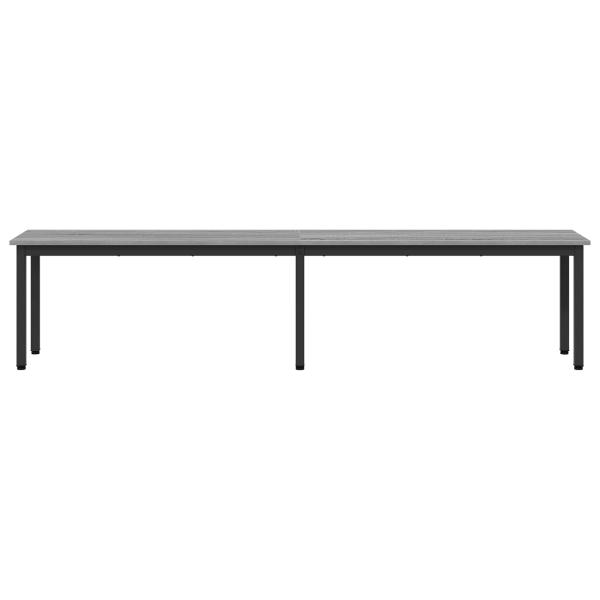 Bank Graues Sonoma 200 x 35 x 45 cm Holzwerkstoff