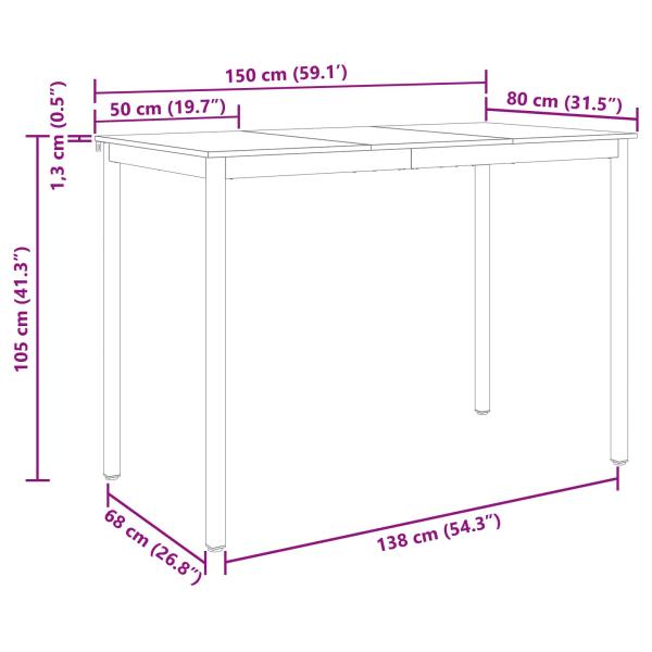 ARDEBO.de - Esstische Holzwerkstoff