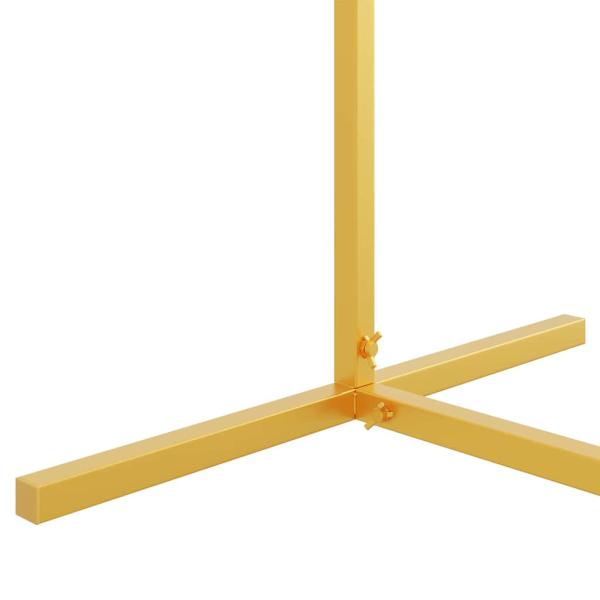 Hochzeitsbogen Gold 150 x 45.9 x 200 cm Stahl