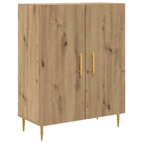 Highboard Artisan-Eiche 69,5 x 34 x 180 cm Holzwerkstoff