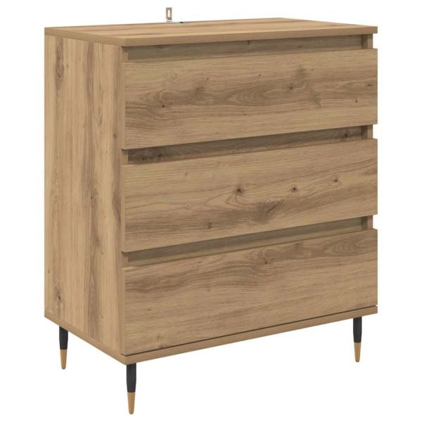 Sideboard mit Schubladen Artisan-Eiche 60 x 35 x 70 cm Holzwerkstoff