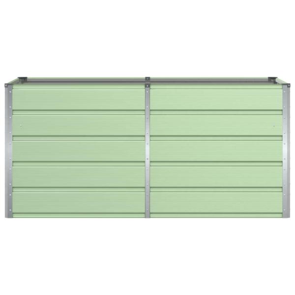 Pflanzkübel Grün 160 x 80 x 75 cm Stahl