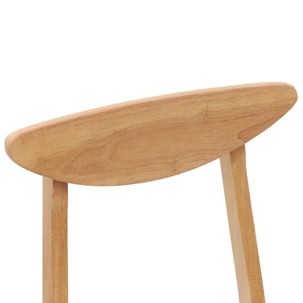 Esszimmerstühle 2 pcs Natur 42 x 47.5 x 81 cm