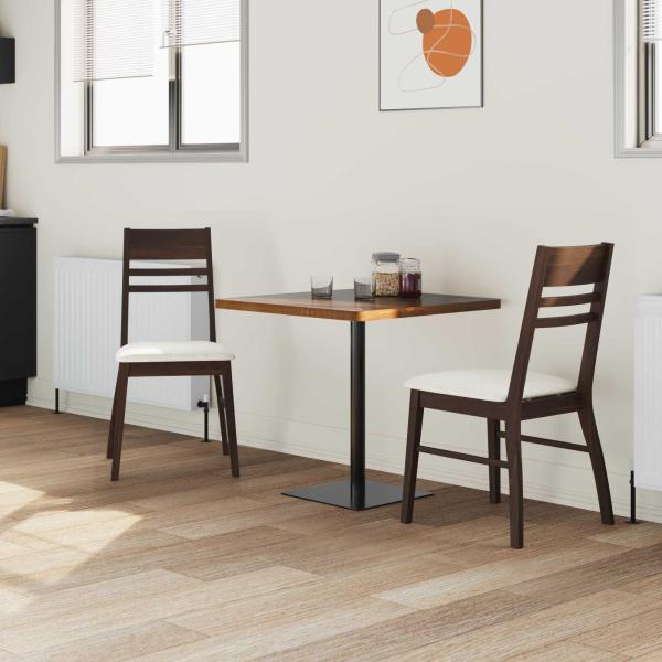 Esszimmerstühle 2 pcs Hellbraun 43 x 54 x 89 cm