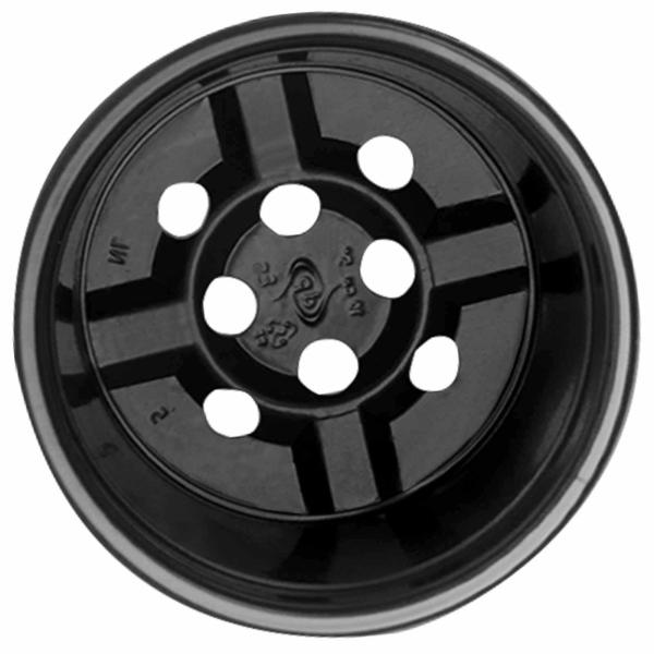 Blumentopf 200 pcs Schwarz Ø 15 x 12,5 cm Kunststoff