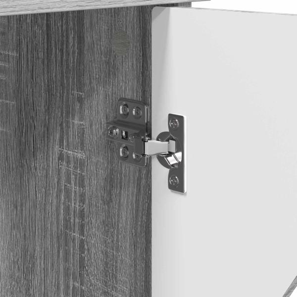 Katzenhaus Graues Sonoma 53 x 52 x 62 cm Holzwerkstoff