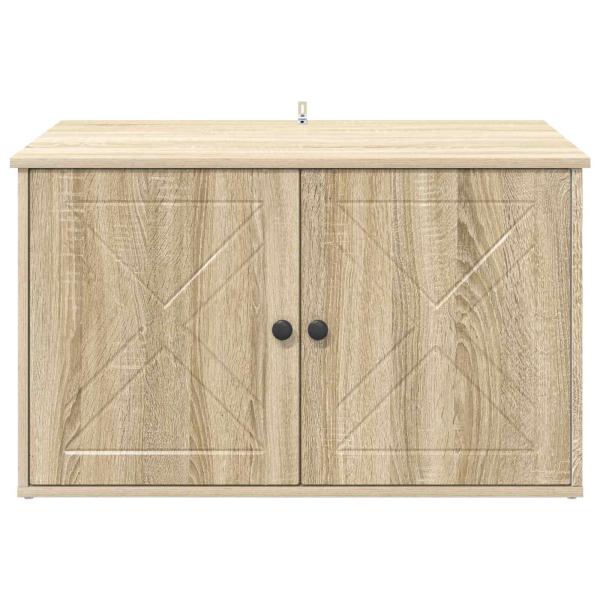 ARDEBO.de - Katzenhaus Sonoma 85 x 55 x 50,5 cm Holzwerkstoff