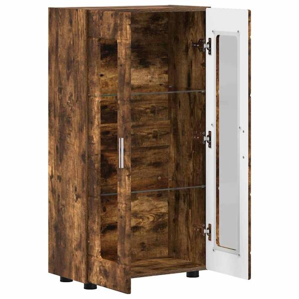 Sideboard Geräucherte Eiche 55,5 x 29 x 100 cm Holzwerkstoff