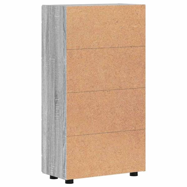 Sideboard Graues Sonoma 55,5 x 29 x 100 cm Holzwerkstoff