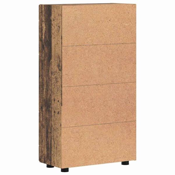 Sideboard mit Regal Altholz 55,5 x 29 x 100 cm Holzwerkstoff