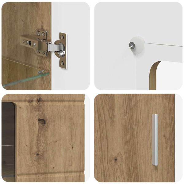 Sideboard Artisan-Eiche 55,5 x 29 x 100 cm Holzwerkstoff