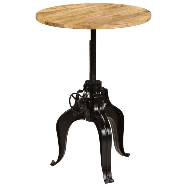 Bartisch Massivholz Mango 75x(76-110) cm