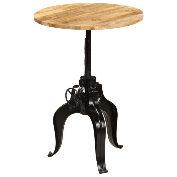 Bartisch Massivholz Mango 75x(76-110) cm