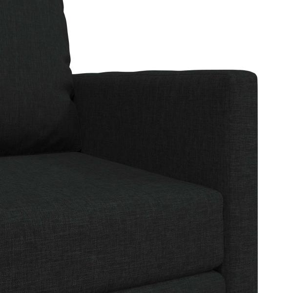 Klappsofa Bett Schwarz 74 x 77 x 81 cm Stoff