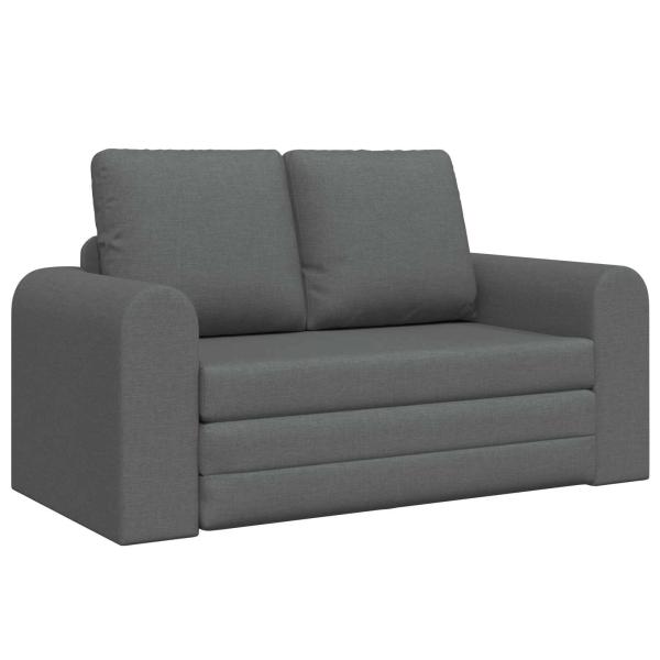 ARDEBO.de - Klappsofa Bett Dunkelgrau 148 x 71 x 83 cm Stoff