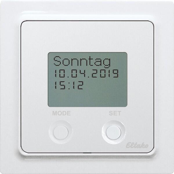 ARDEBO.de Eltako FSU55ED230V-pm Funk-Schaltuhr, polarweiß matt (30055808)