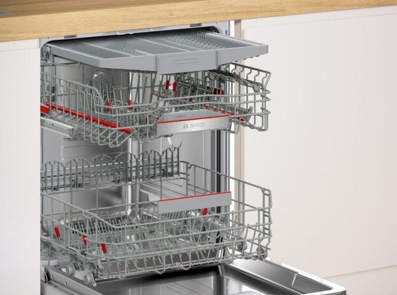 Bosch SMD6ECX21E Serie 6 Vollintegrierter Geschirrspüler, 60 cm breit, 14 Maßgedecke, AquaStop, Timelight, 7 Programme