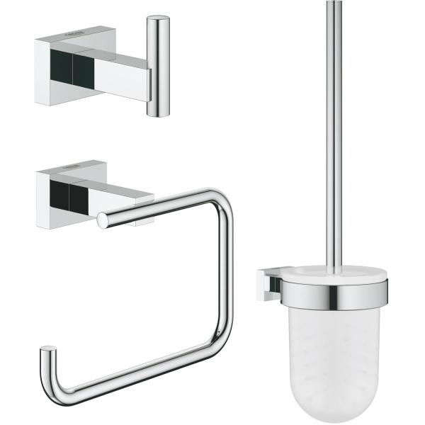 ARDEBO.de GROHE Essentials Cube WC-Set 3 in 1, chrom (40757001)