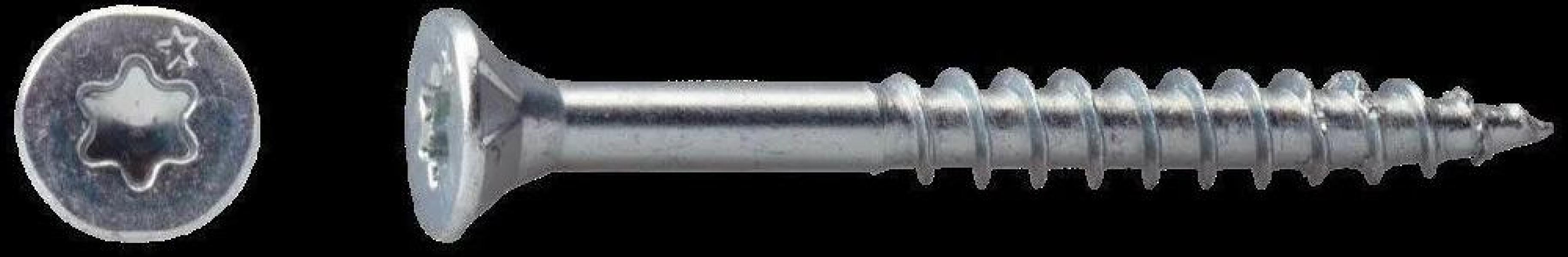 ARDEBO.de Joseph Dresselhaus 1124/001/023x35 JD Plus Universalschrauben, I-Stern, Senkkopf, Teilgewinde, 3x35mm