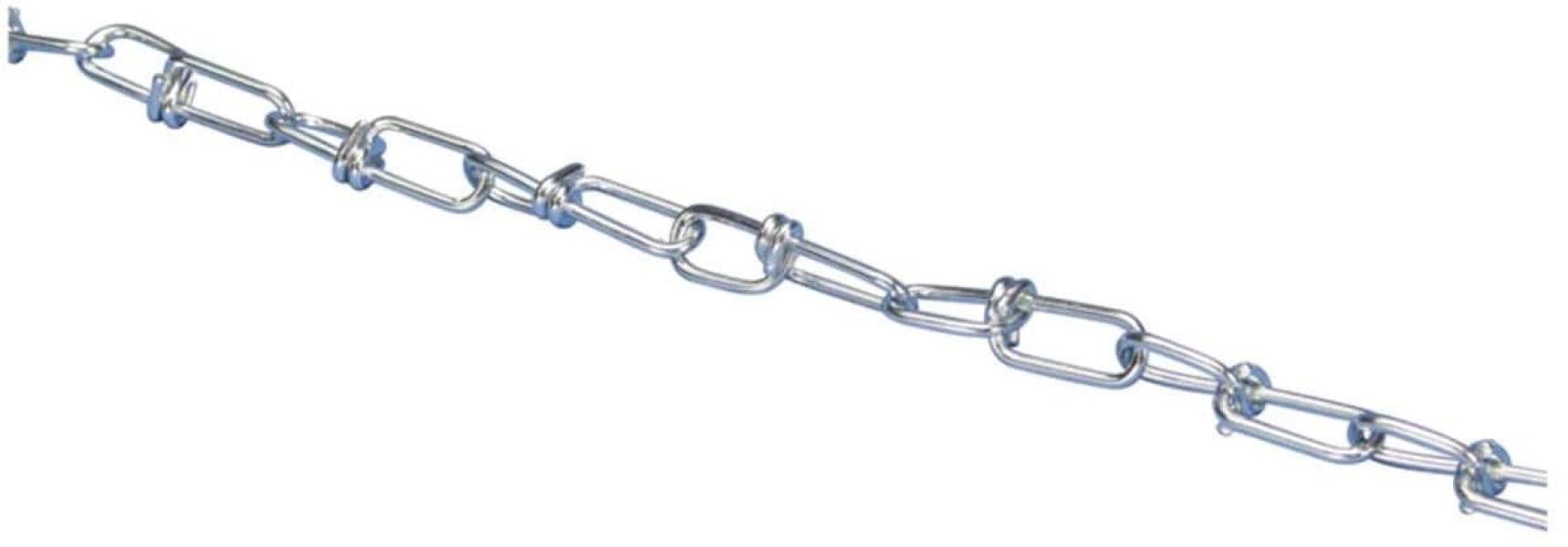 ARDEBO.de Erico Caddy CHK27K 11/2,5mm 30m 700N Knotenkette, Stahl, galvanisch/elektrolytisch verzinkt (385880)