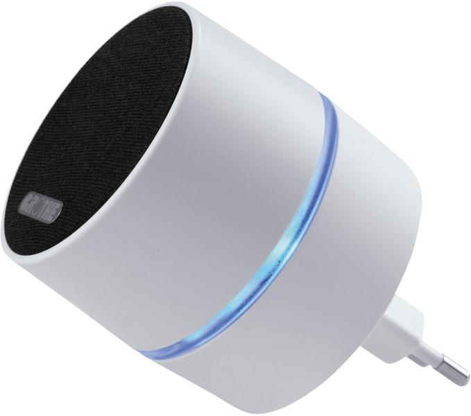 ARDEBO.de Grothe Funkgong Serie CALIMA 400 Steckdosen Funkgong Quarzstabile Reichweite bis zu 500 m im Frequenzbereich 868,35 MHz, weiß (CALIMA 400E)