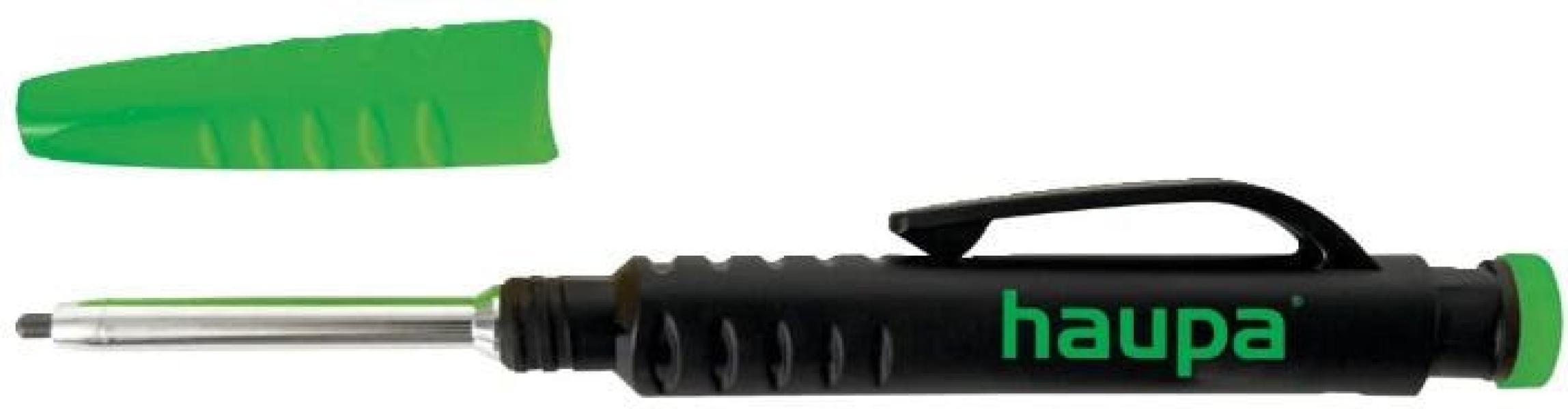 ARDEBO.de Haupa 150044 Tiefloch-Marker, 2 in 1, schwarz, mit Spitzer