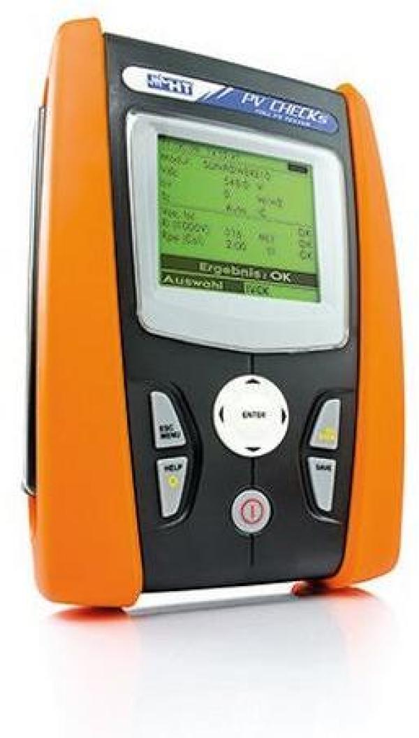 ARDEBO.de HT Instruments PV CHECKs Photovoltaik Installationstester bis 15A DC gem. VDE0126-23, gelb (1009501)