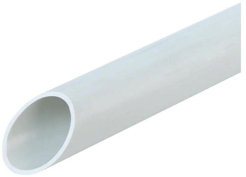 ARDEBO.de Fränkische FPKu-EM-F 16 Mittleres Kunststoffstangenrohr, starr, d=16mm, 2m, grau (22220016)