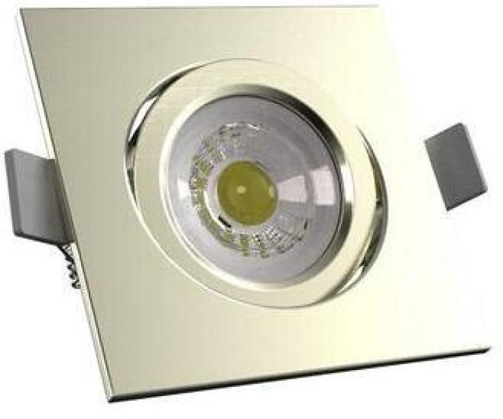 ARDEBO.de Ledxon EBS-SBQ-6-830-40N-S Einbau-Strahler, schwenkbar, quadratisch, 6W, 610lm, 3K, 40°, Nickel (7008233)