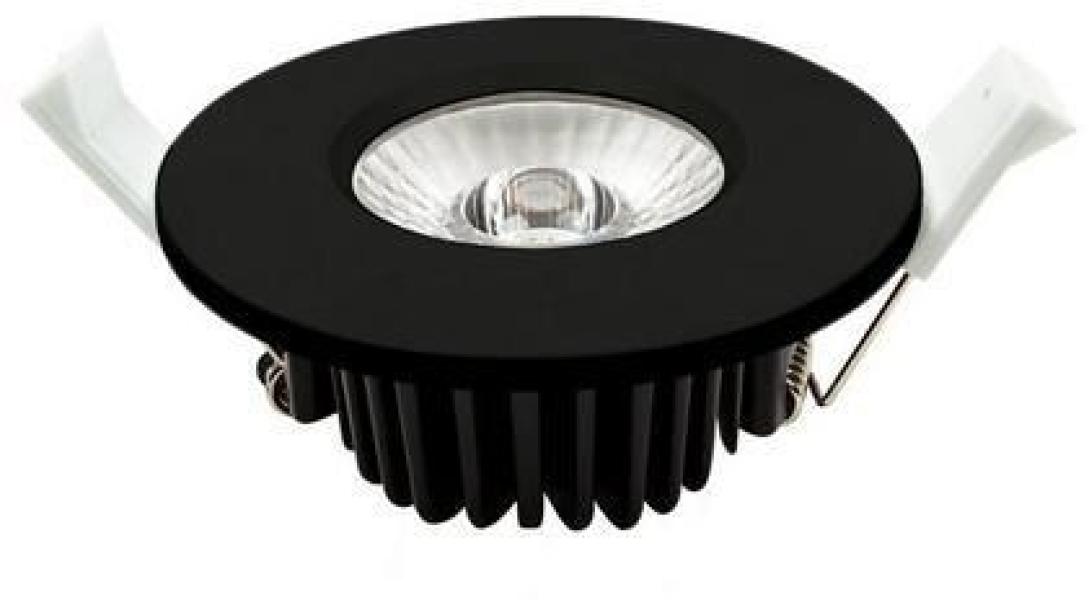 ARDEBO.de Ledxon EBS-FL-6-830-40S-S Einbau-Strahler, flat, 6W, 620lm, 3K, 40°, schwarz (7008123)