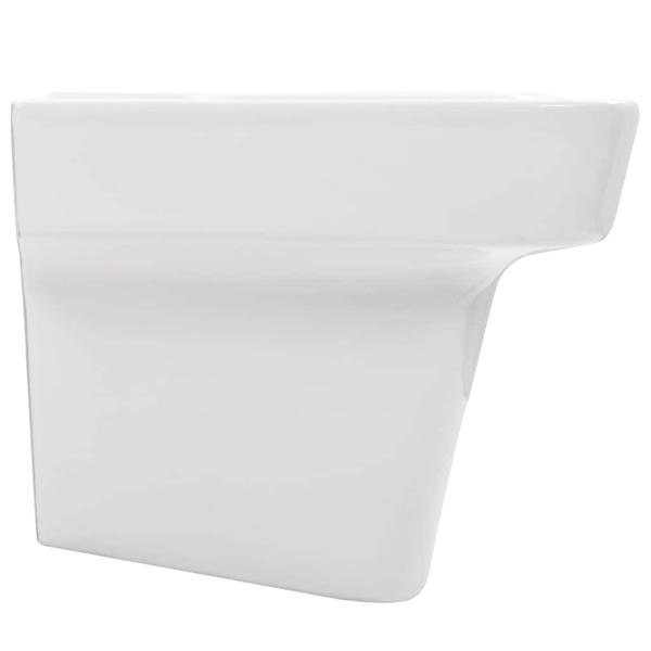 Waschbecken Weiß 50 x 45 x 41 cm Glasierte Keramik