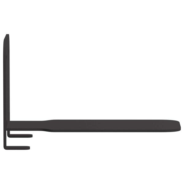 Unsichtbares Schwimmendes Regal 4 pcs Schwarz 6 x 11 x 6,5 cm