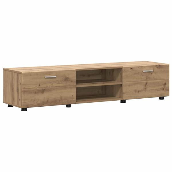 TV-Schrankset mit Schubladen Artisan-Eiche Holzwerkstoff