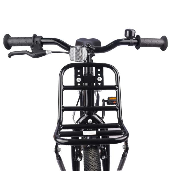 Kinderfahrrad 20 Zoll für 6-11 Jahre alt Orange Schwarz