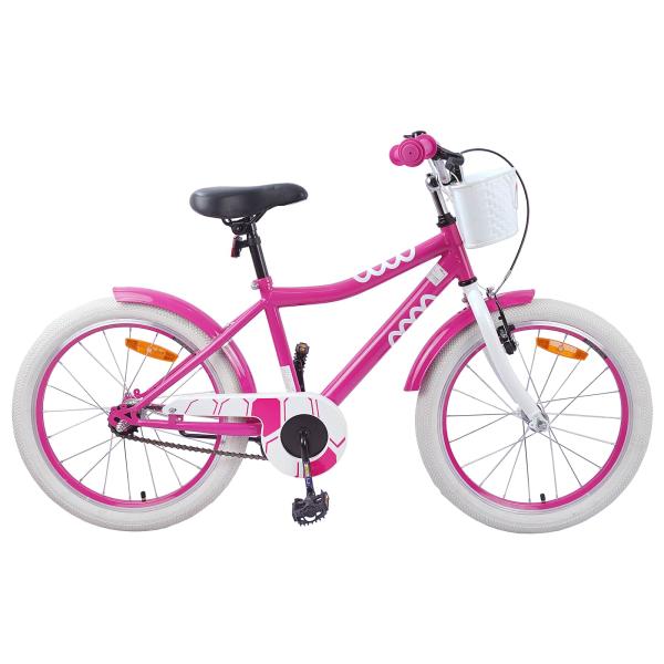 ARDEBO.de - Kinderfahrrad 20 Zoll für 6-11 Jahre alt Rosa