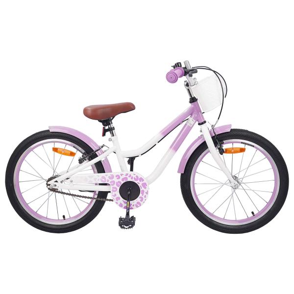 ARDEBO.de - Kinderfahrrad 20 Zoll für 6-11 Jahre alt Lila