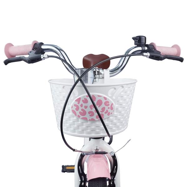 Kinderfahrrad 20 Zoll für 6-11 Jahre alt Hellrosa