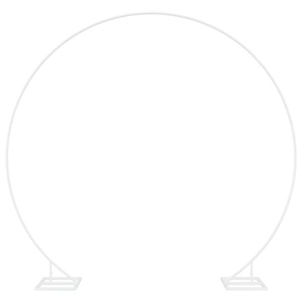 Hochzeitsbogen Weiß 220 x 45 x 200 cm Stahl