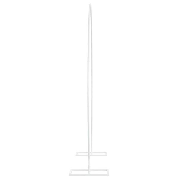 Hochzeitsbogen Weiß 220 x 45 x 200 cm Stahl