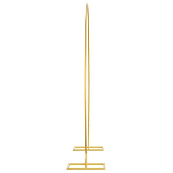 Hochzeitsbogen Gold 220 x 45 x 200 cm Stahl